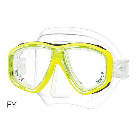 TUSA Freedom Ceos (M-212) diving mask including prescription lenses