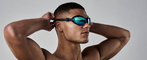 Photoshoot for our new range of Sutton Swimwear goggles